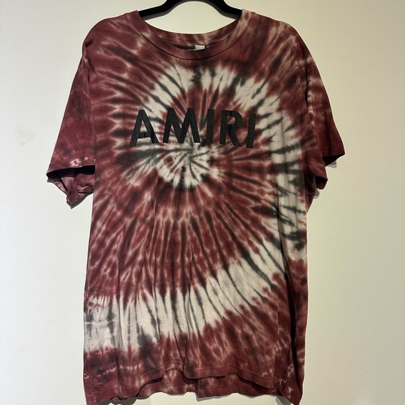 amiri tie dye t shirt